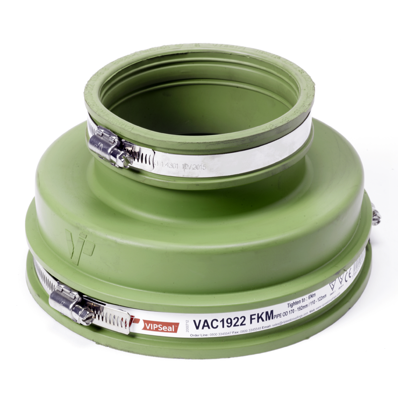 VIPSealChem VAC FKM Product Range - Adaptor Coupling