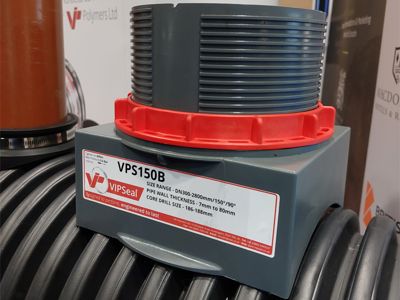 VPS Universal Saddle VPS150-TYP-B-Twinwall-Pipe