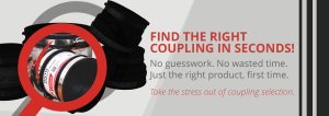 drainage pipe coupling selector