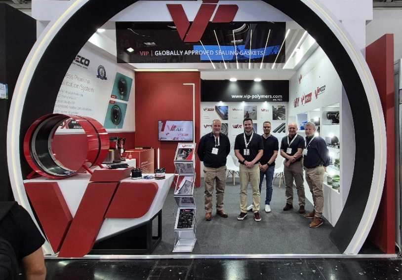 The VIP-Polymers and VIPSeal Team from left to right Mick, Luke, Christian (Crassus), Jon and Jim