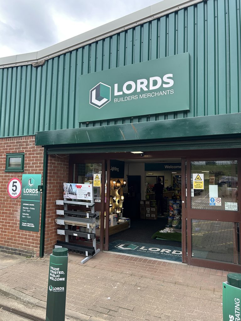 Lords Builders Merchants Sudbury branch where VIPSeal held a customer breakfast morning