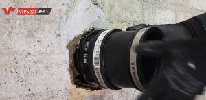 IN-X Installation with VDC115 Flexible Drian Coupling